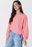 Coral Pocket Top