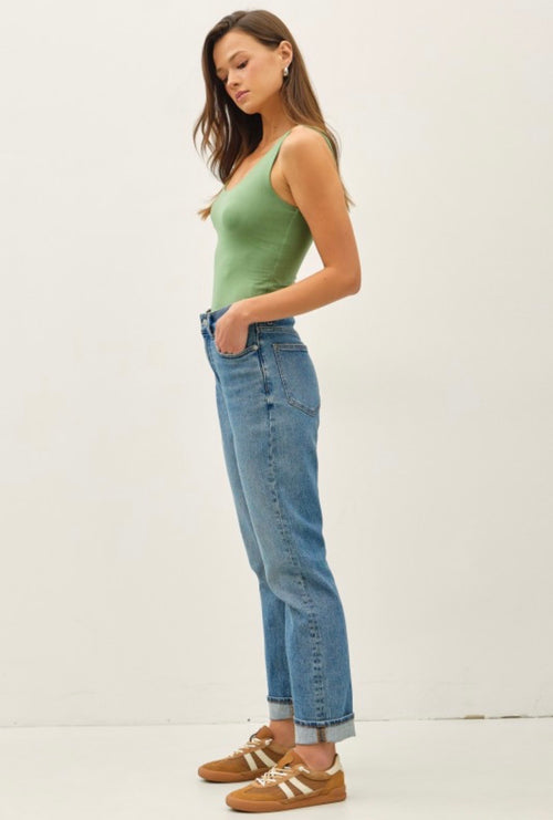 Avocado Round Neck Cami