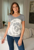 Grey Tie Dye Tee
