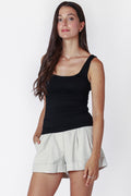 Black Cinch Cami