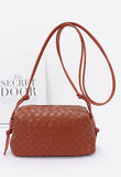 Camel Woven Camera Bag