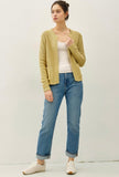 Celery Knit Cardigan
