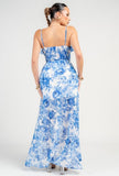 Chelsea Blue Floral Dress