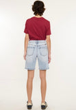 High Rise Light Bermuda Shorts