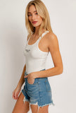 White Malibu Bodysuit
