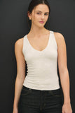 Oatmeal V-Neck Cami