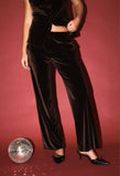 Brown Velvet Pants