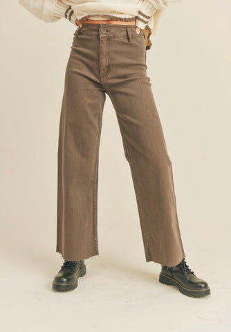 Coco Washed Wide Leg Jeans