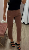 Brunette Cropped Jeans