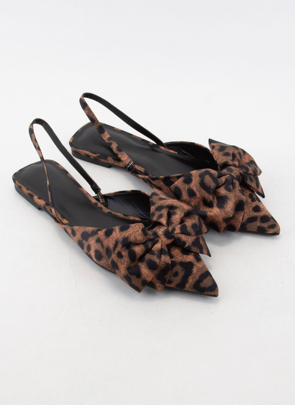 Leopard Slingback Mule