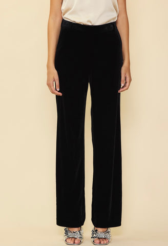 Black Velvet Trouser