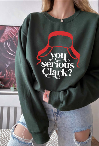 Green You Serious Clark Sweatshirt