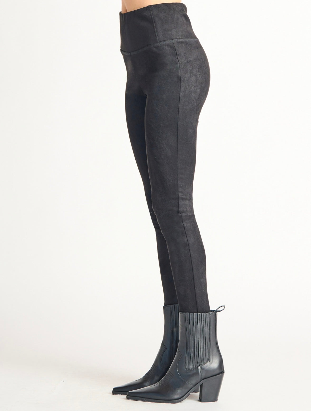 Black Suedelike Leggings