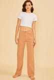 Terracotta Straight Leg Cargo Pants
