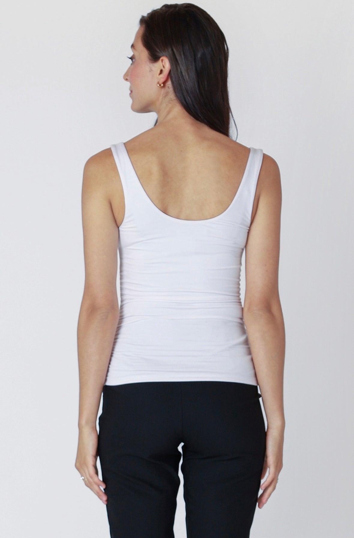White Cinch Cami