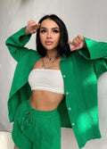 Green Gauze Set