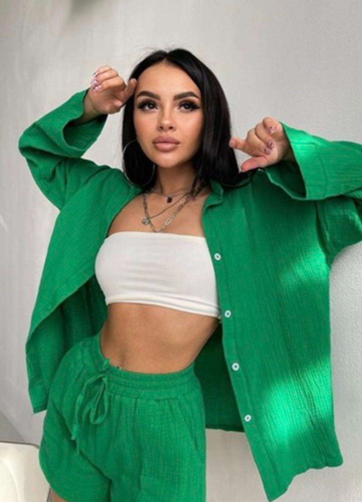 Green Gauze Set