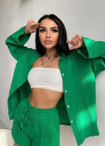 Green Gauze Set