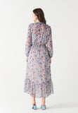 Floral Tassel Maxi Dress