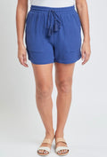 Navy Gauze Shorts