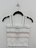 White Smocked Tank