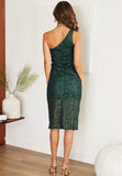 Emerald Sequin Dress