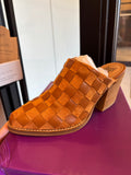Camel Woven Mule
