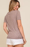 Coco Distressed Tee