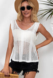 White Lace Tank Top