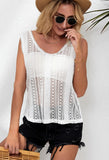 White Lace Tank Top