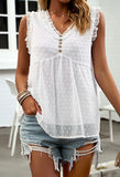 White Babydoll Top