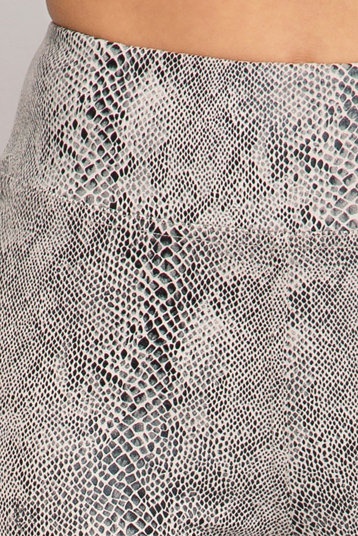 Cream Lizard Bike Shorts