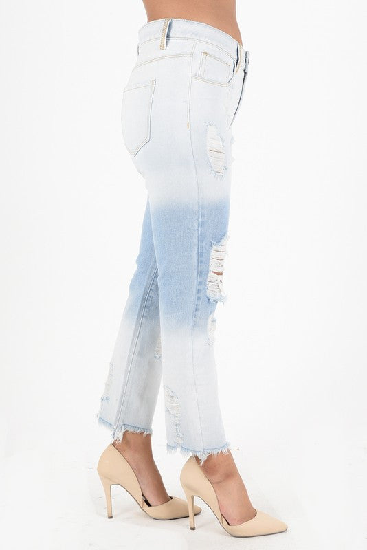 Ombre Boyfriend Jeans