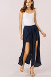 Front Slit Palazzo Pants
