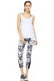 Paint Print Active Tights