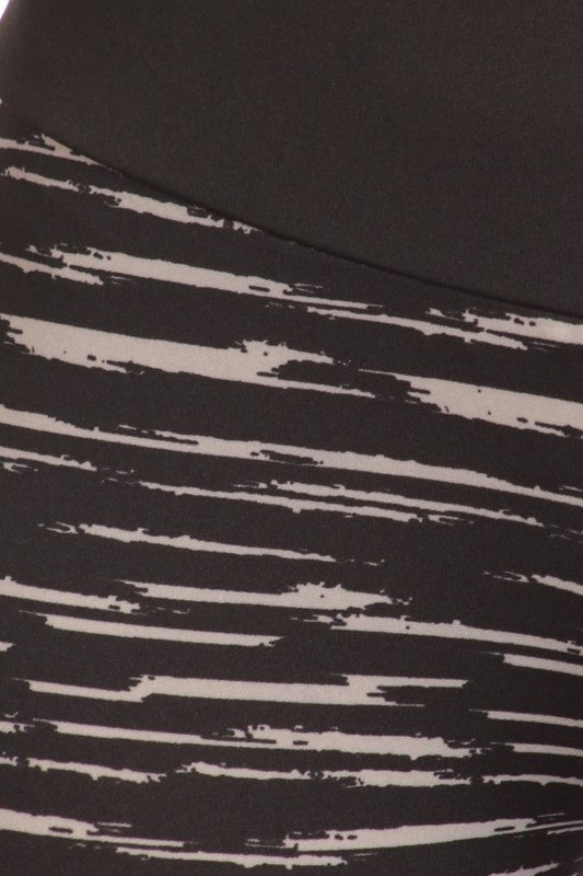 Zebra Cropped Legging