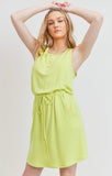 Yellow Henley Dress