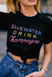 Drink Champagne Tee