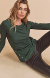 Green Button Top