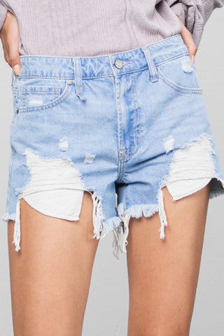 High Waist Pocket Shorts