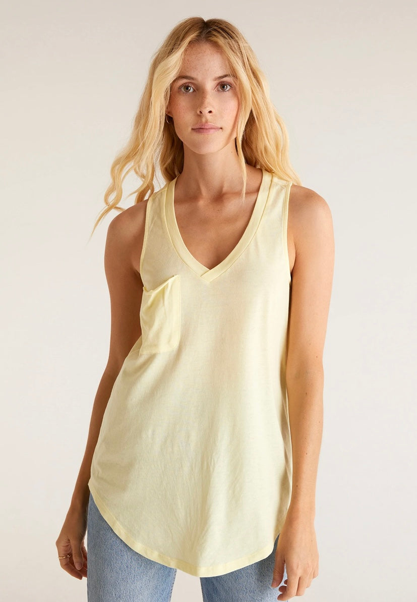 Yellow Pocket Tank