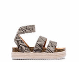 Aztec Platform Sandal