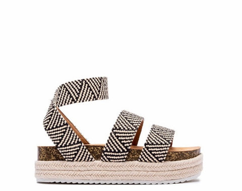 Aztec Platform Sandal