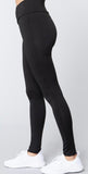 Black Wide Waistband Leggings