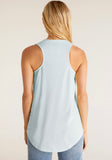 Iced Turquoise Pocket Tank