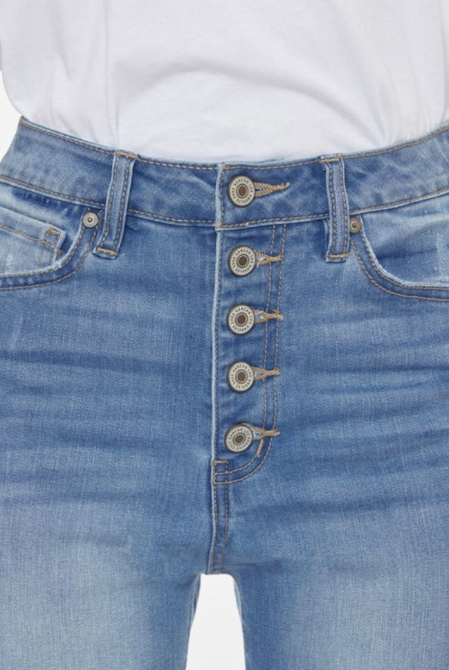Lightwash High Rise Superskinny Jeans