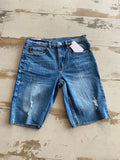Denim Bermuda Shorts