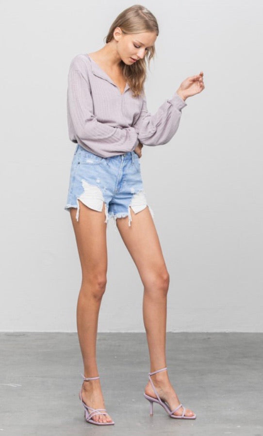 High Waist Pocket Shorts