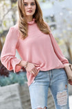 Pink Frill Blouse