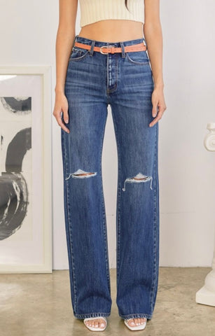 High Rise 90’s Wide Leg Jeans